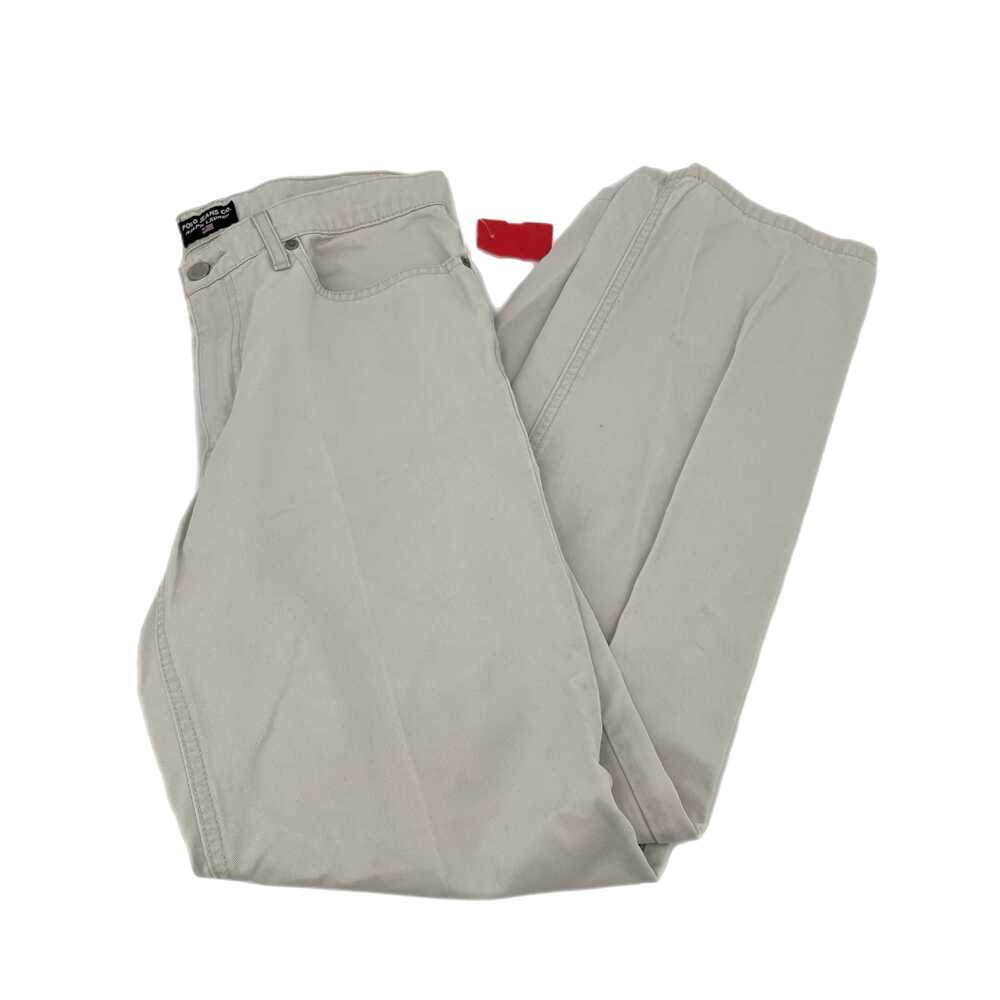 Polo by Ralph Lauren White Straight Leg Pants | Womens 6